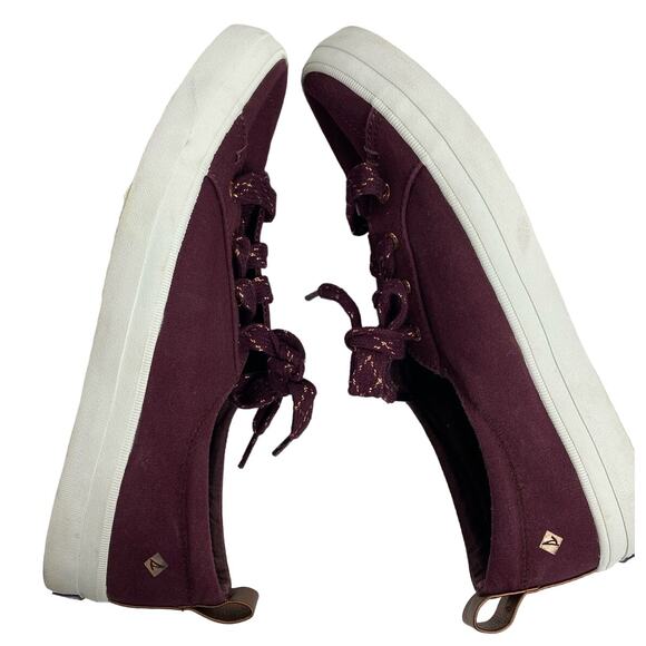 Sperry Women’s Maroon Memory Foam Top Sider Size 9 - Picture 9 of 9